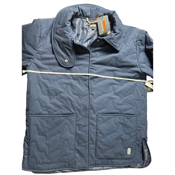 BASS OUTDOOR Women's Quilted Long-Sleeve Jacket NAVY NWT SIZE M - Picture 9 of 10